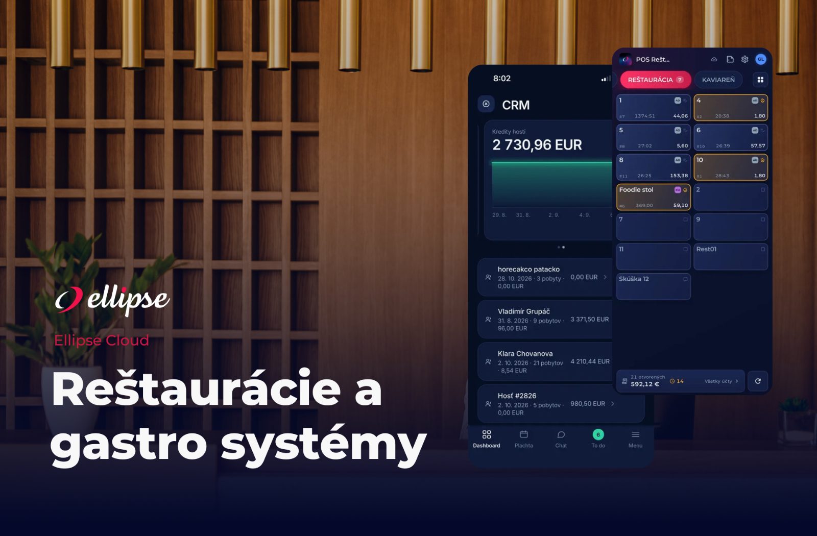 Objednávka v aplikácii Ellipse POS